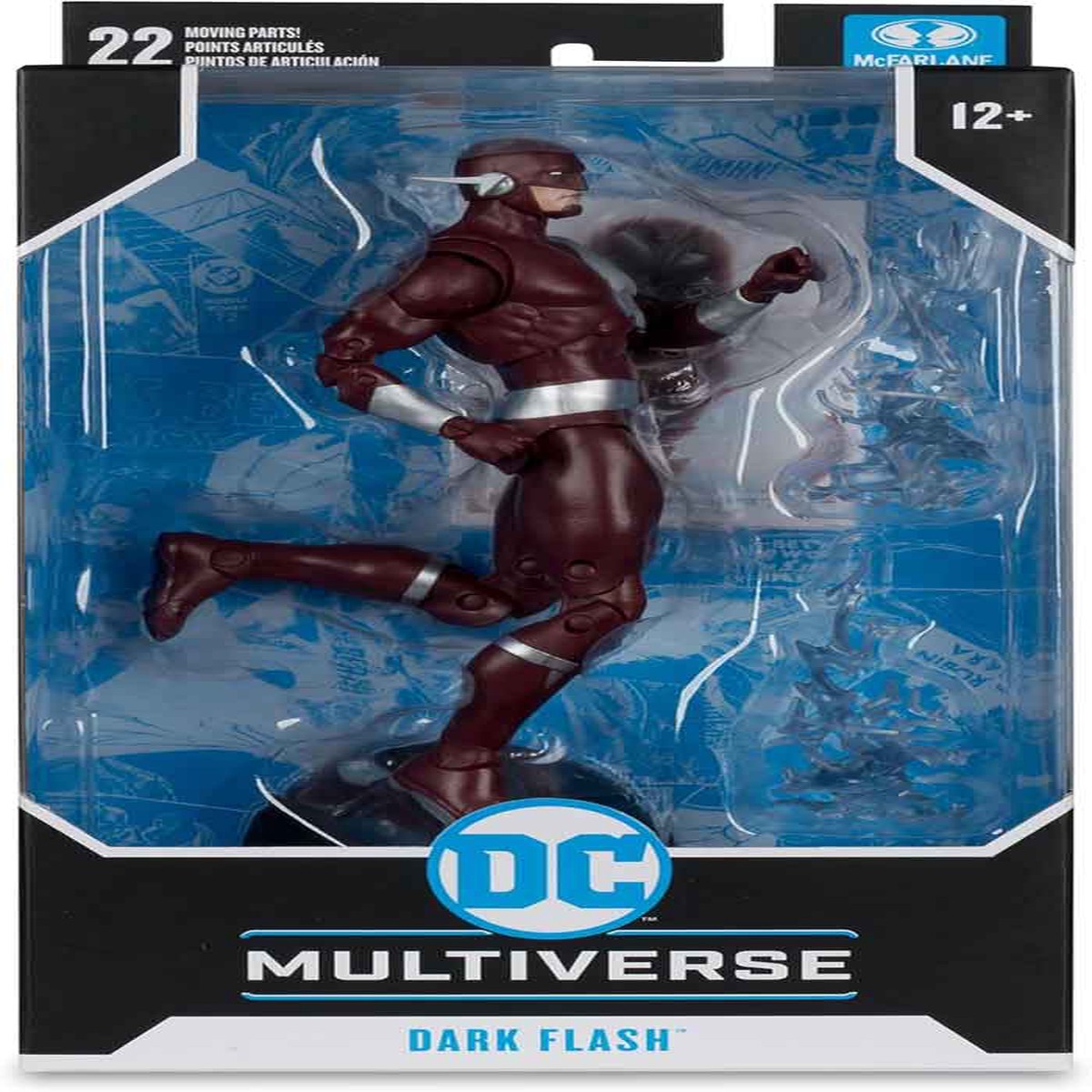 DC Multiverse Walter West New Kid In Town 7 Inch Action Figure – Dark Flash