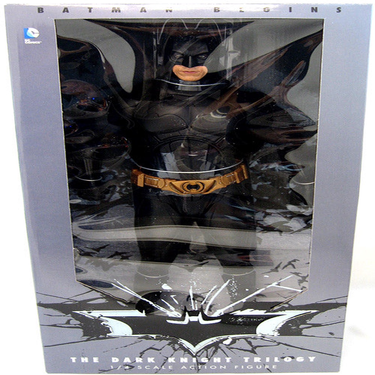 Batman Begins 18 Inch Action Figure 1/4 Scale Series – Batman Begins (Christian Bale) 1/4 Scale