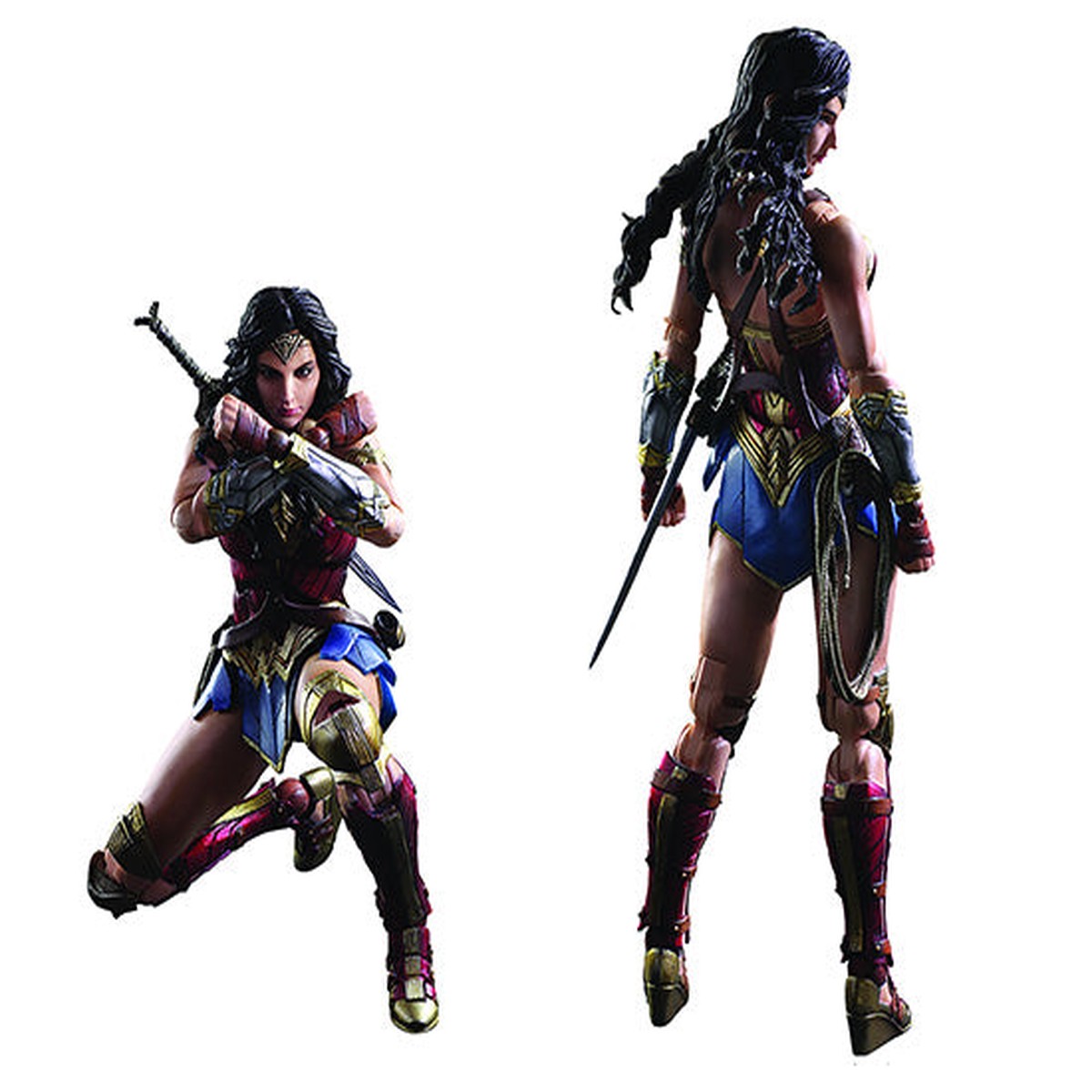 DC Comics Variant 10 Inch Action Figure Play Arts Kai – Wonder Woman (Shelf Wear Packaging)