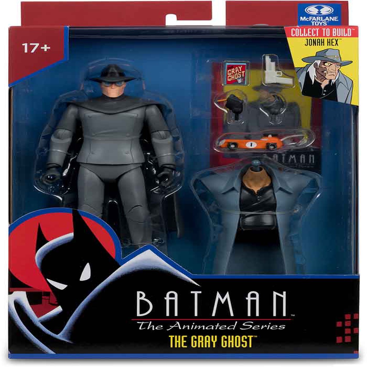 DC Direct Batman The Animated Series 6 Inch Action Figure BAF Jonah Hex Exclusive – The Gray Ghost (Sub-Standard Packaging)