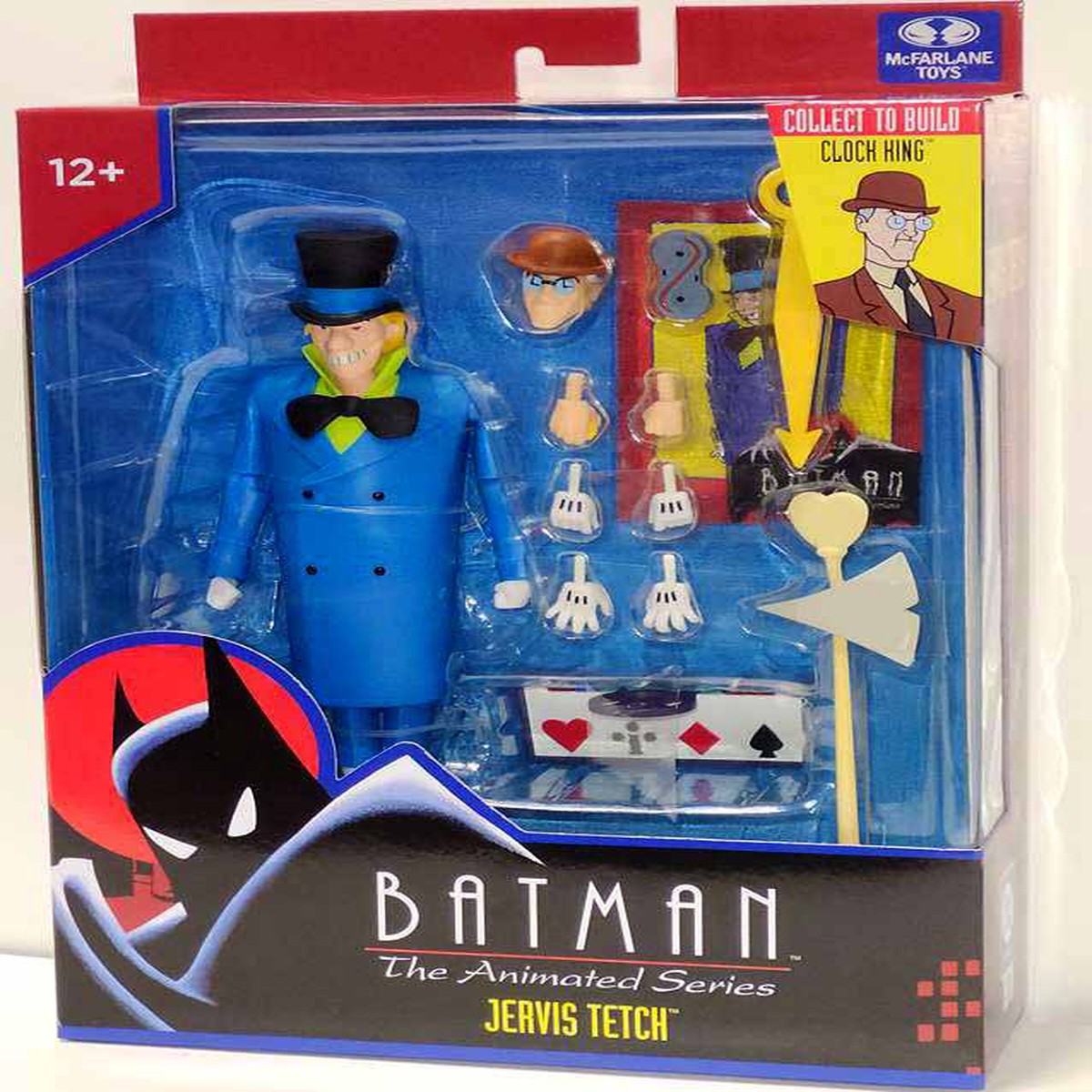 DC Direct Batman The Animated Series 7 Inch Action Figure BAF Clock King – Mad Hatter Jervis Tetch