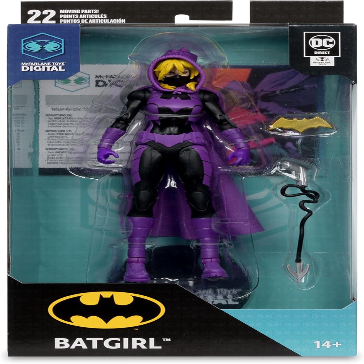 DC Direct Digital 7 Inch Action Figure Wave 5 – Batgirl (Stephanie Brown)