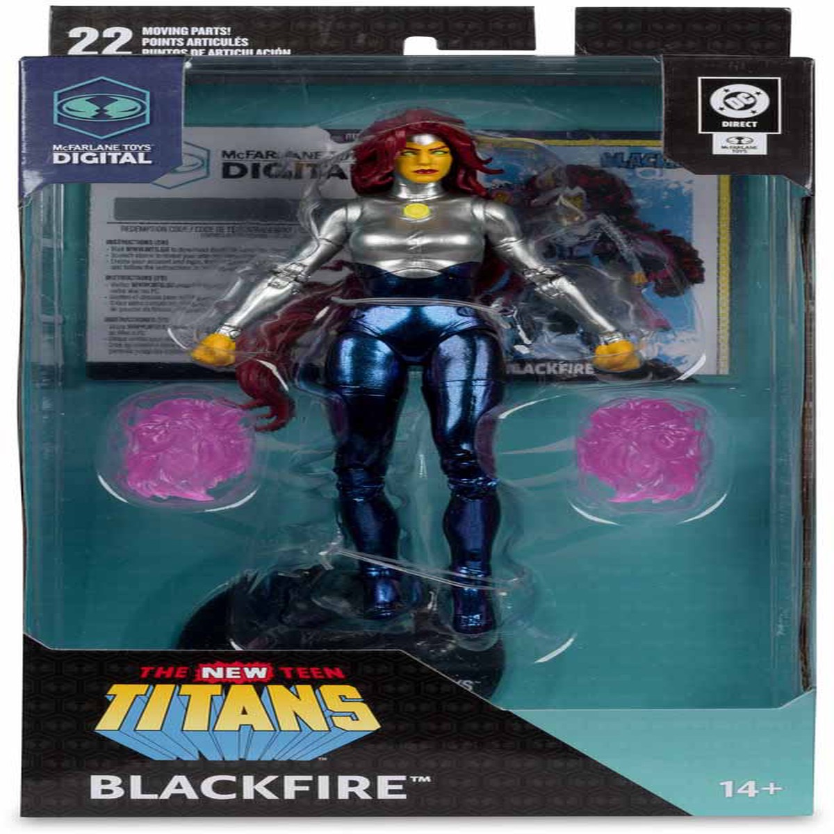 DC Direct Digital 7 Inch Action Figure Wave 6 – Blackfire