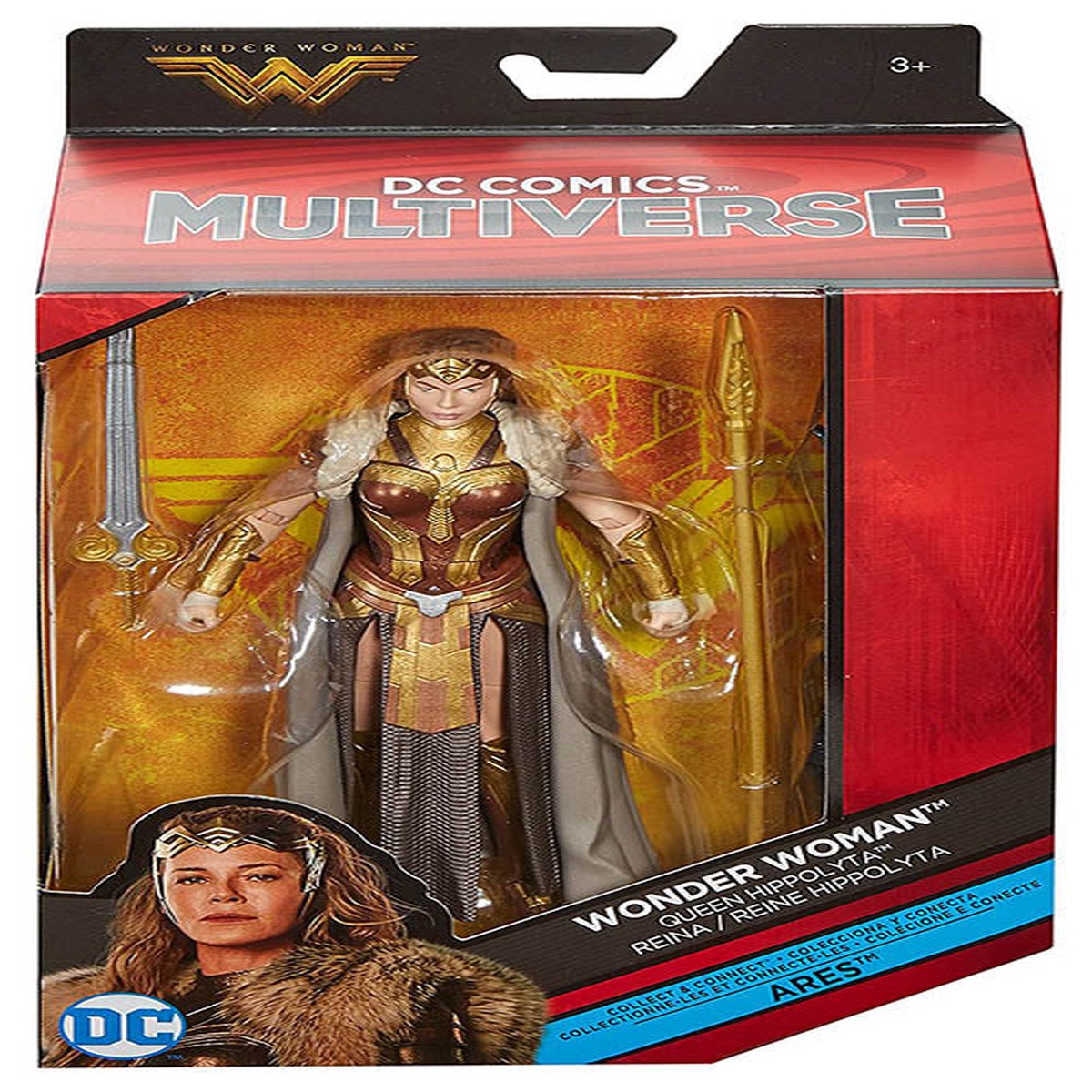 DC Multiverse 6 Inch Action Figure Ares Series – Queen Hippolyta (Piece #4)