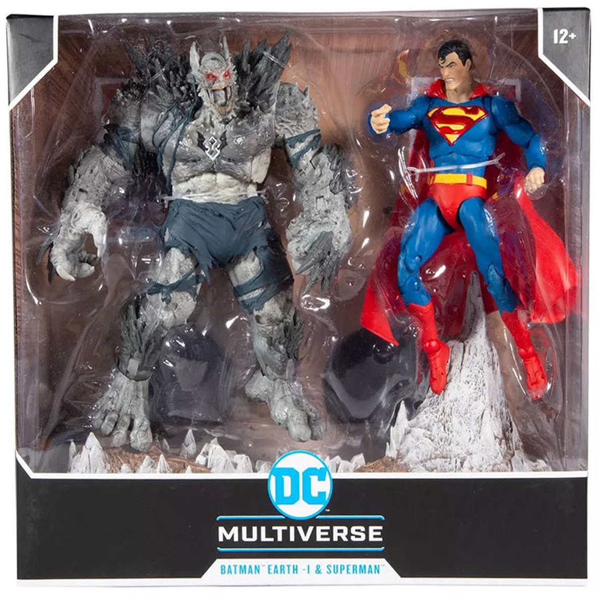 DC Multiverse 7 Inch Action Figure Comic Series 2-Pack – Superman vs Devastator