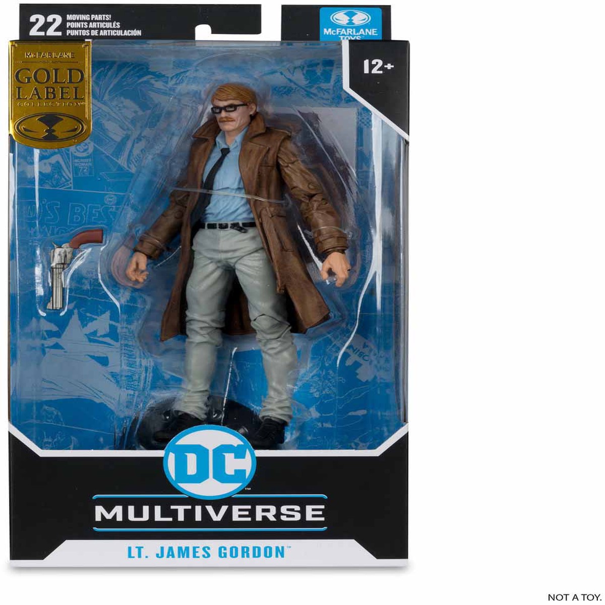 DC Multiverse Batman Year One Part 4 7 Inch Action Figure Exclusive – Lt. James Gordon Gold Label