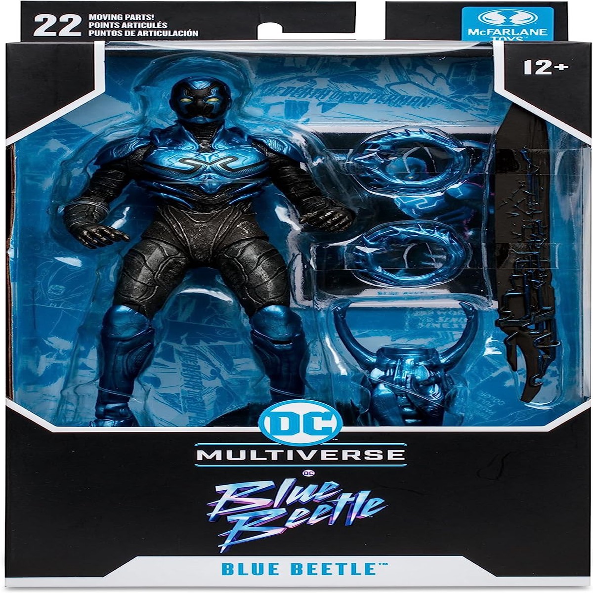 DC Multiverse Blue Beetle 7 Inch Action Figure – Blue Beetle (Regular)