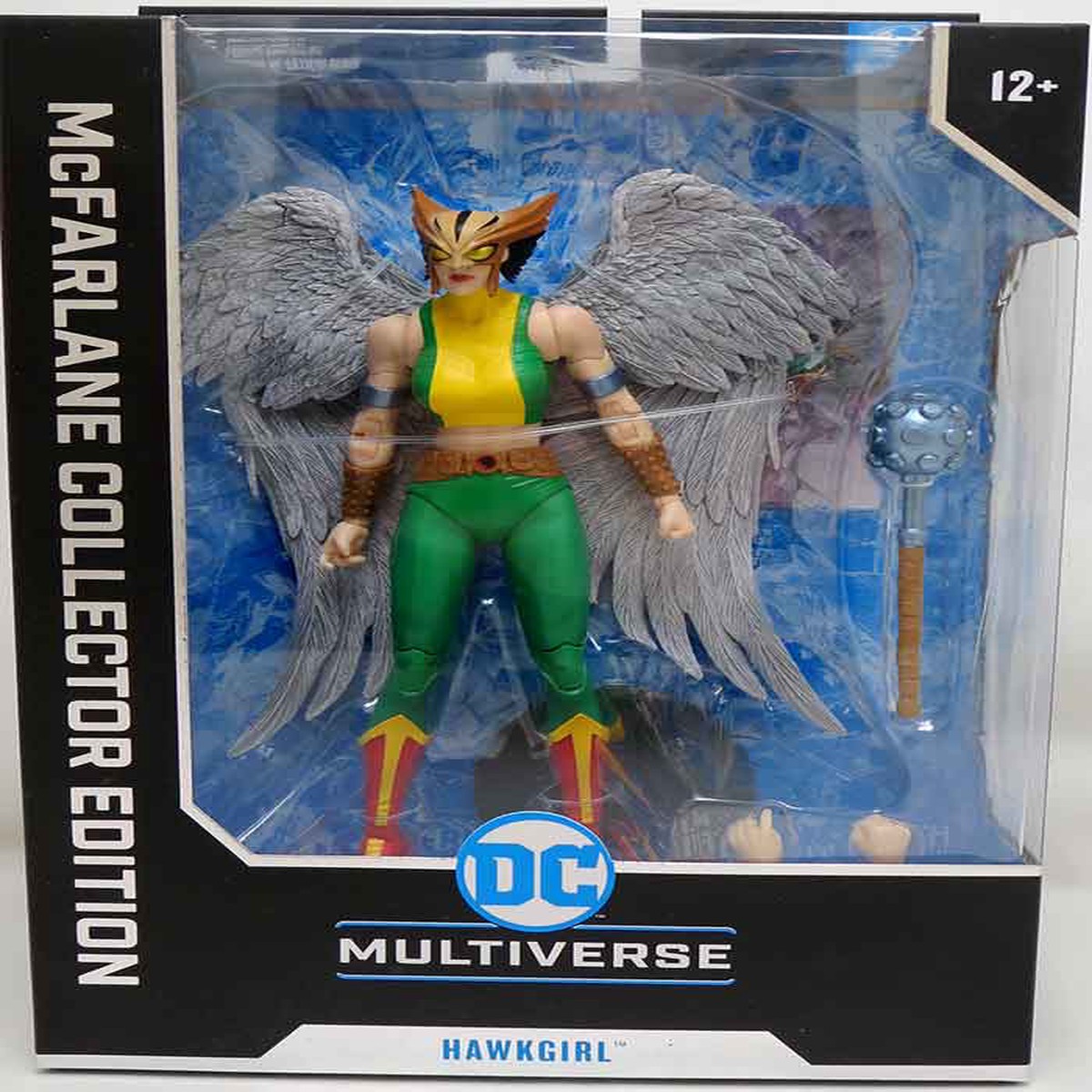 DC Multiverse Collector 7 Inch Action Figure Wave 11 – Hawkgirl (Grey Wings)