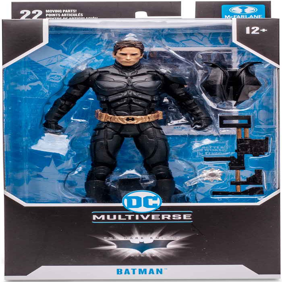 DC Multiverse The Dark Knight 7 Inch Action Figure – Batman Hong Kong Sky Dive Unmasked