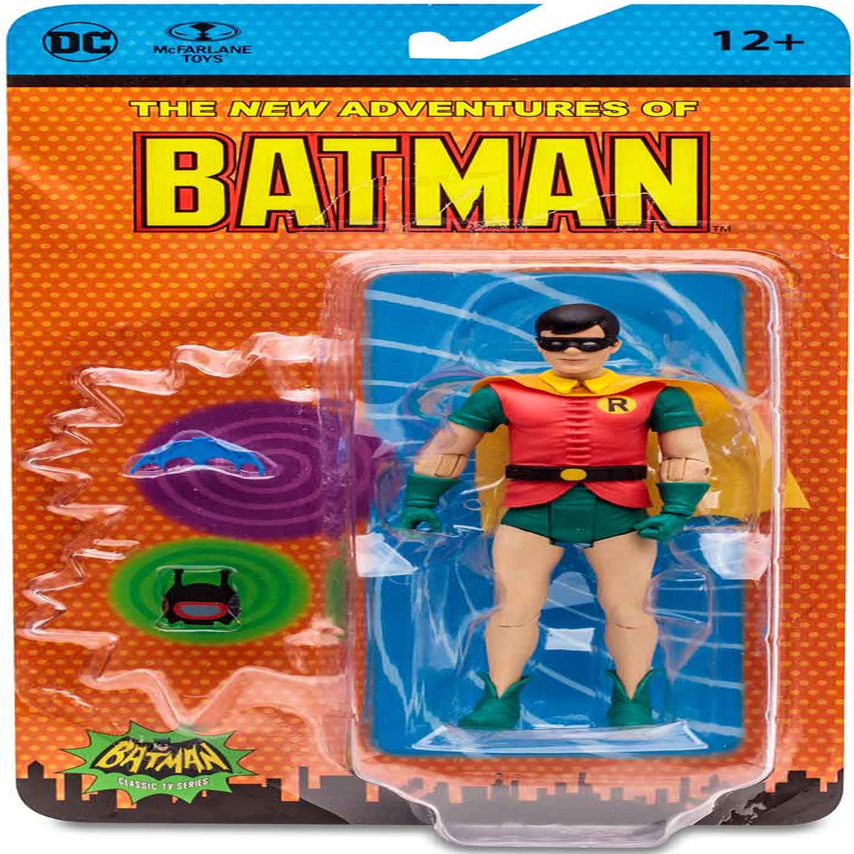 DC Retro The New Adventures of Batman 6 Inch Action Figure Series 1 – Robin