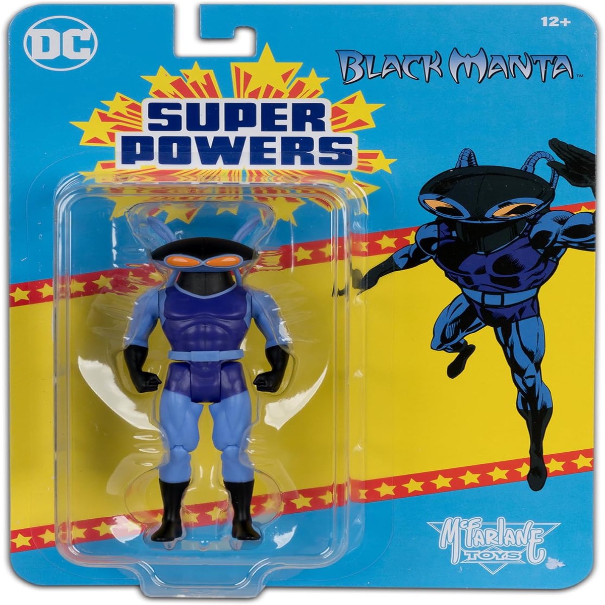 DC Super Powers 4 Inch Action Figure Wave 10 Crowdfunded Exclusive – Black Manta Purple Suit
