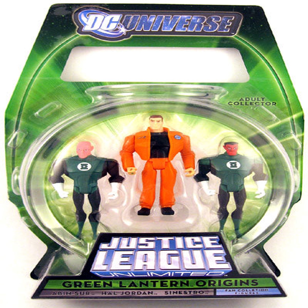 Green Lantern Origins 3-Pack 2009 SDCC Exclusive – Justice League Unlimited Action Figure Mattel Toys