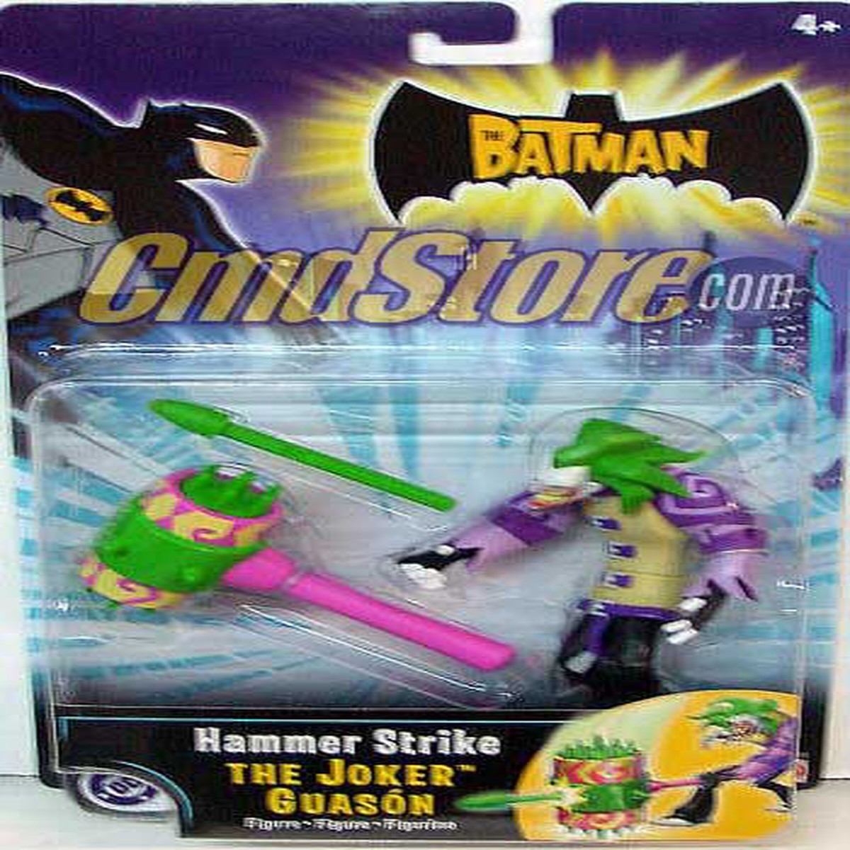 HAMMER STRIKE THE JOKER Action Figure The New Batman Animated Series By Mattel G3433 (Shelf Wear Packaging)
