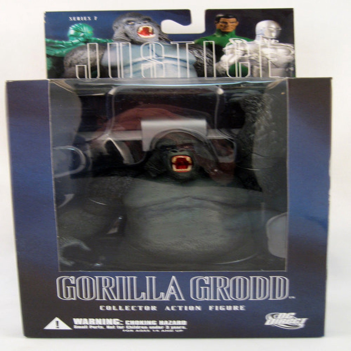 Justice League Alex Ross Action Figures Justice Series 7: Gorilla Grodd (Shelf Wear Packaging)