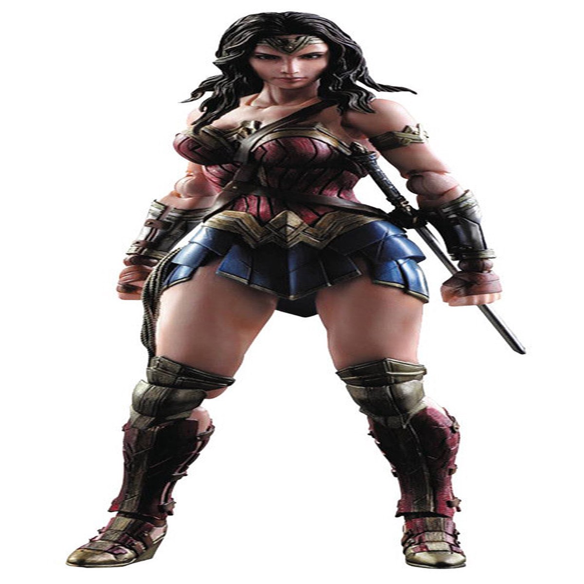Batman VS Superman Dawn Of Justice 10 Inch Action Figure Play Arts Kai – Wonder Woman (Shelf Wear Packaging)