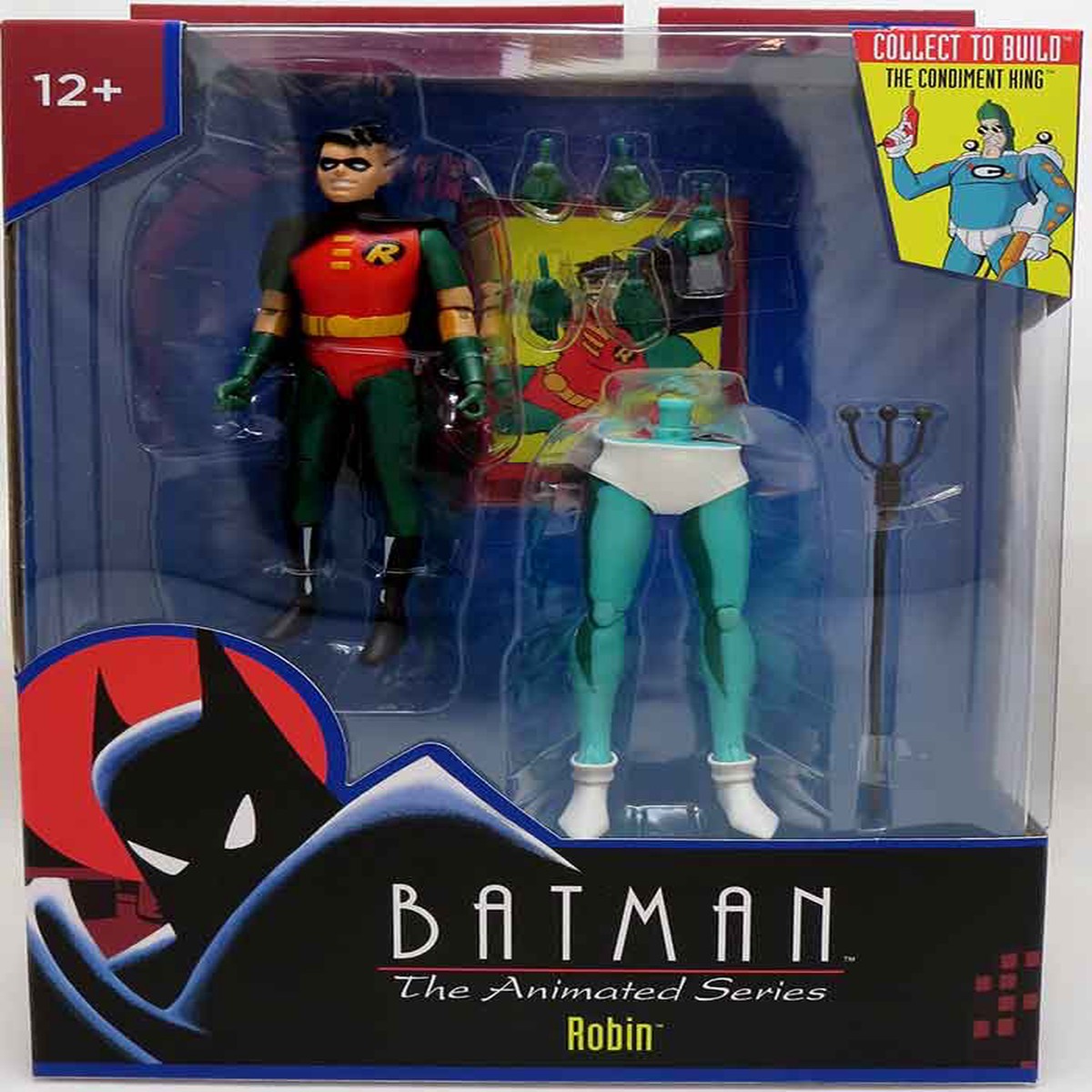 DC Direct Batman The Animated Series 7 Inch Action Figure BAF The Condiment King – Robin