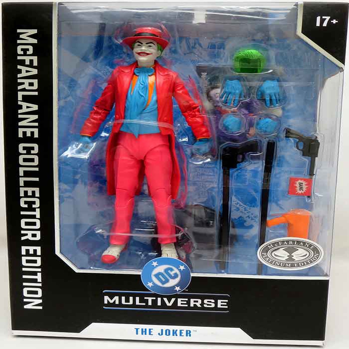 DC Multiverse Batman 7 Inch Action Figure Collector Edition Exclusive – The Joker Platinum
