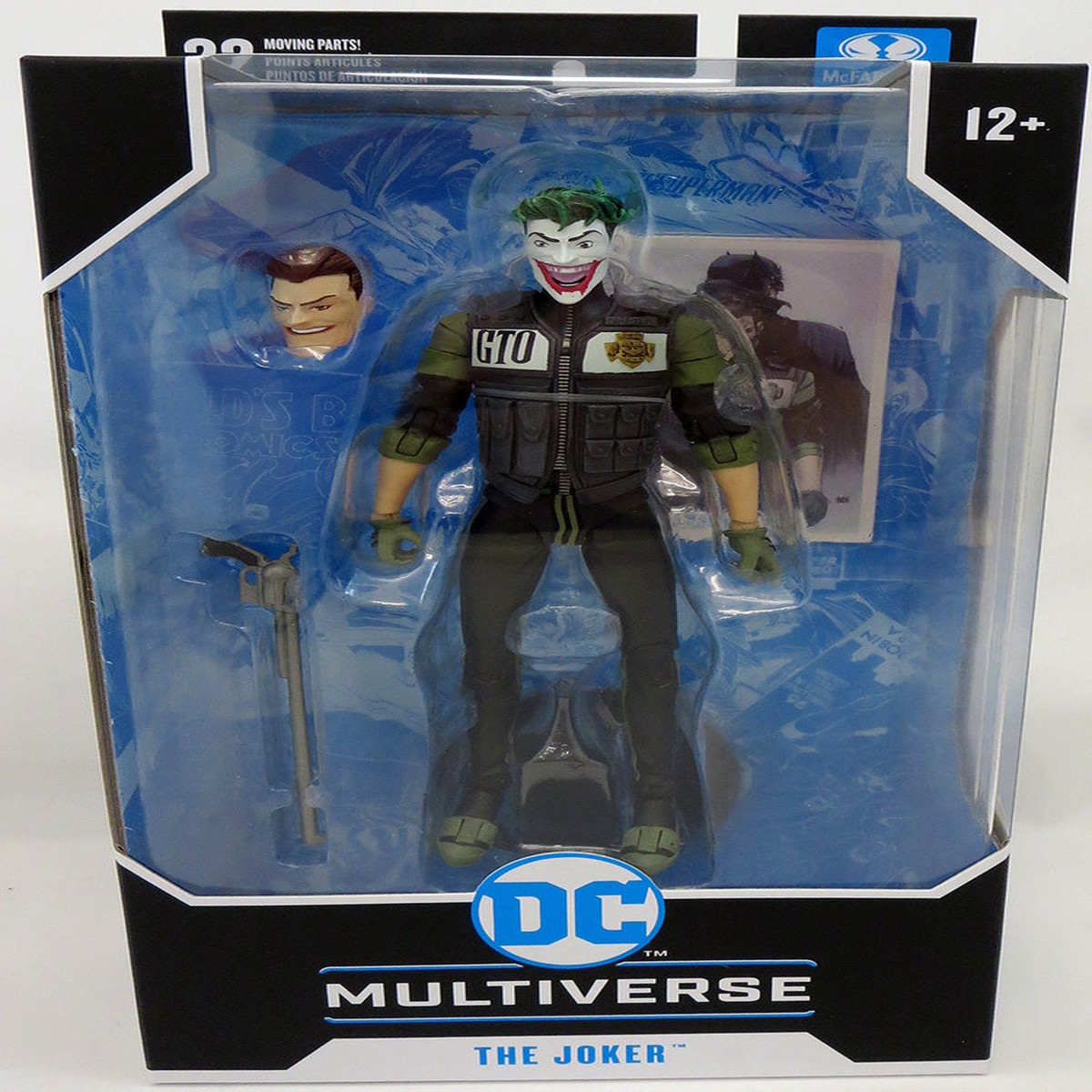 DC Multiverse Batman White Knight 7 Inch Action Figure Comic Series – The Joker