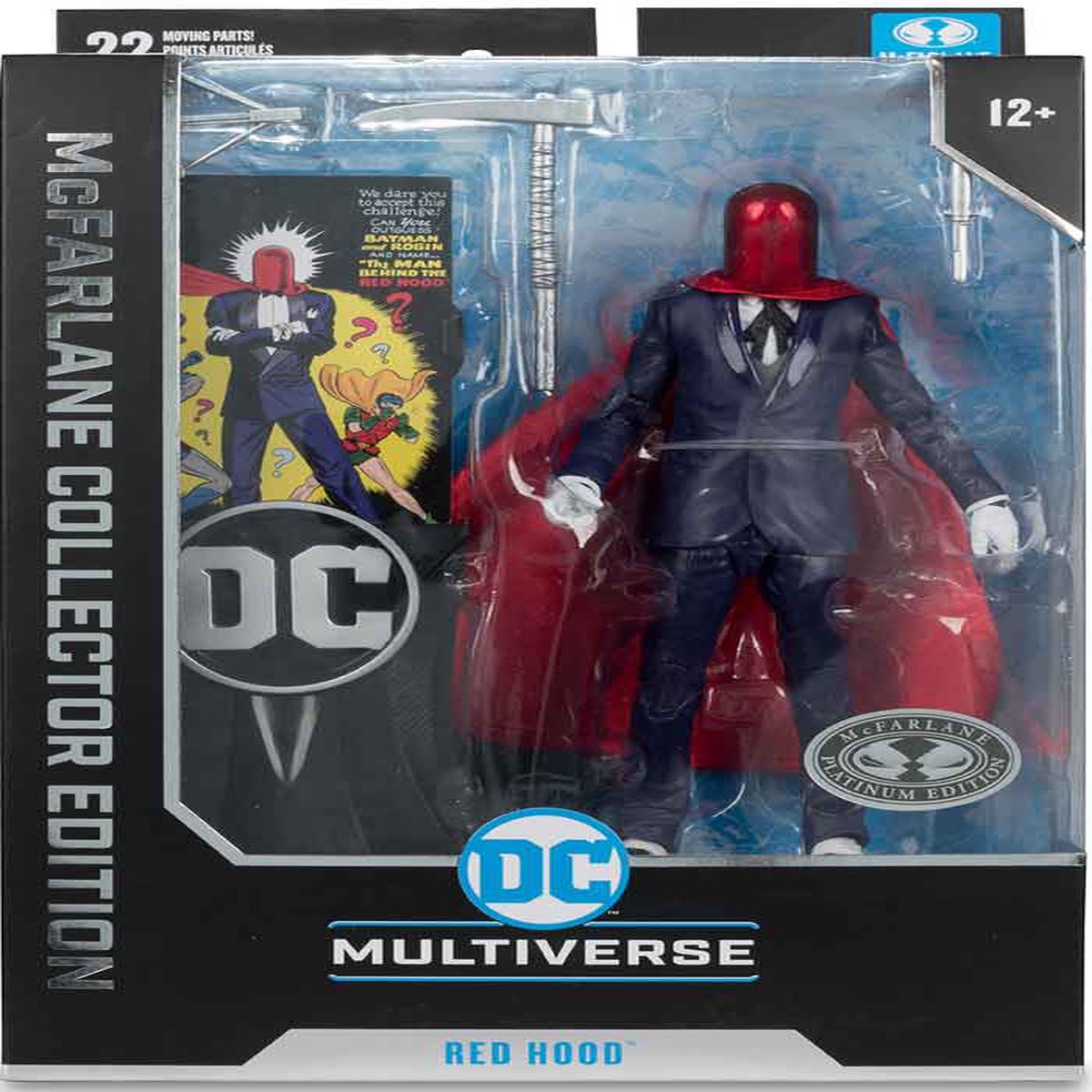 DC Multiverse Collector Edition 7 Inch Action Figure Wave 6 – Red Hood (Detective Comics) Platinum