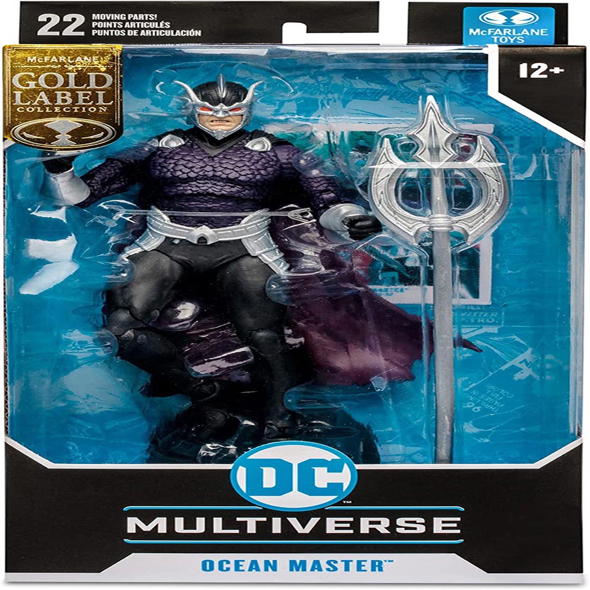 DC Multiverse Comic 6 Inch Action Figure Exclusive – Ocean Master Gold Label