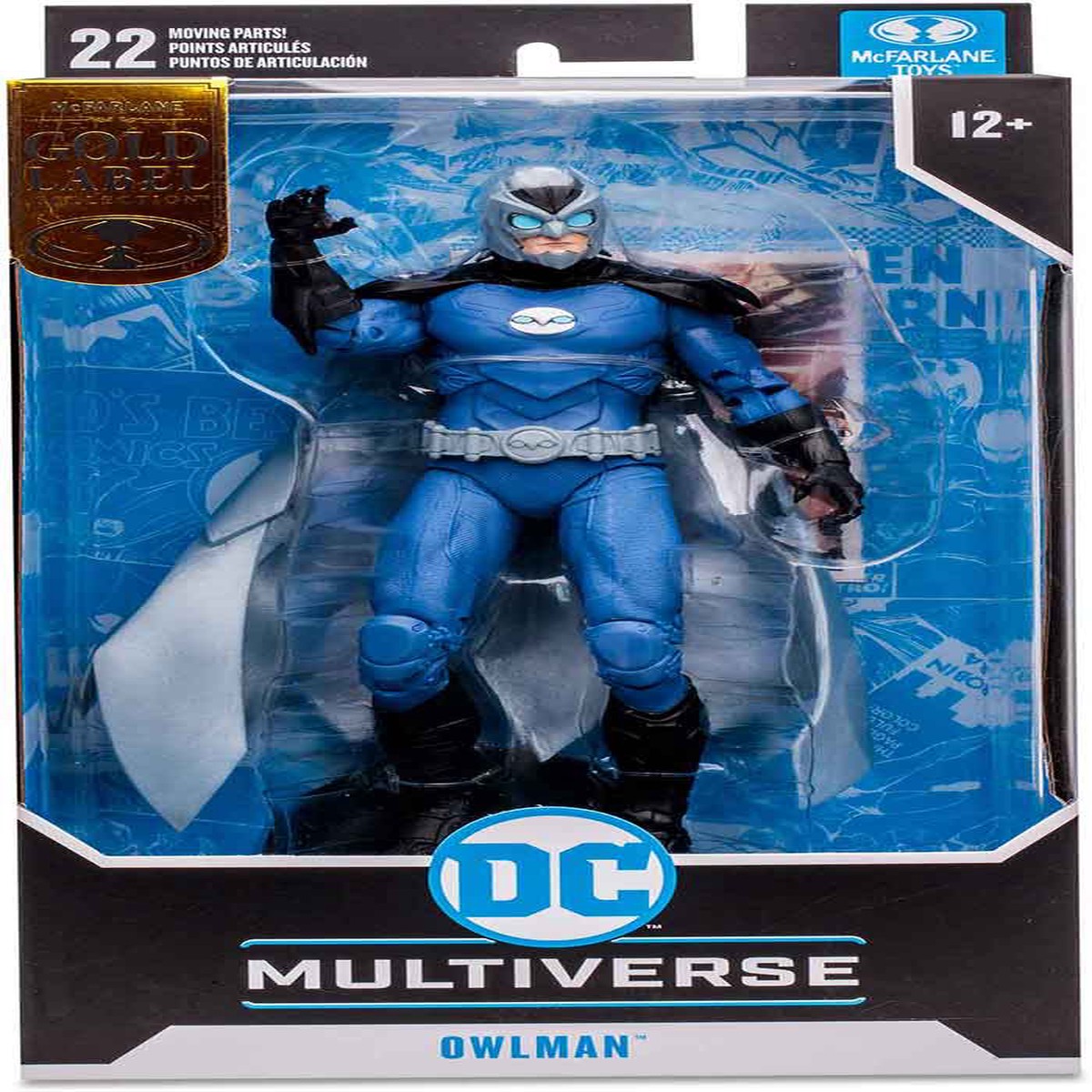 DC Multiverse Forever Evil 7 Inch Action Figure Exclusive – Owlman Gold Label