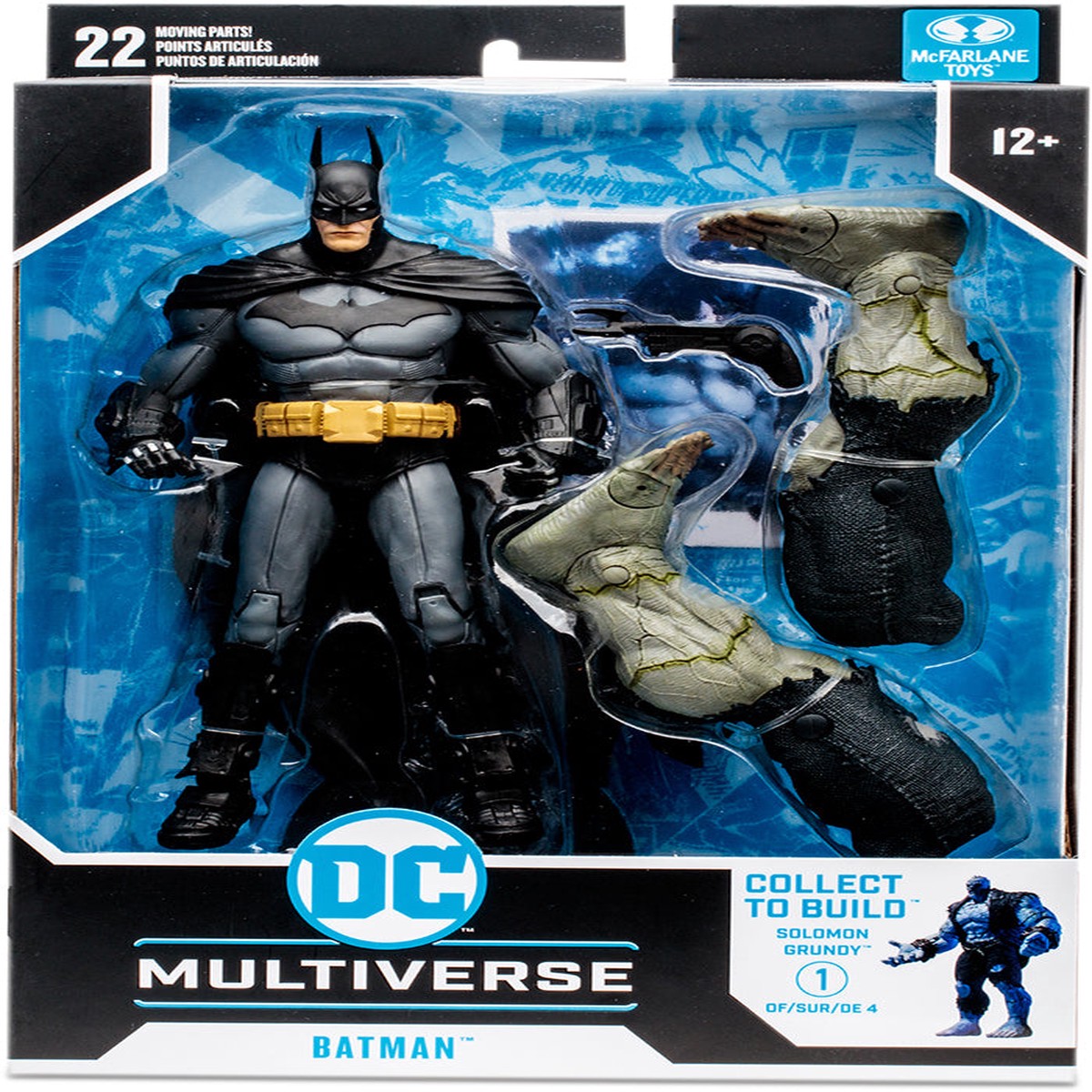 DC Multiverse Gaming 7 Inch Action Figure BAF Solomun Grundy – Batman
