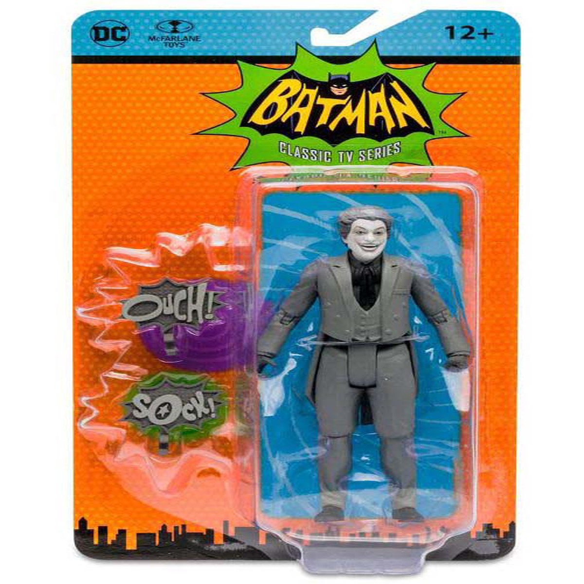 DC Retro Batman 1966 6 Inch Action Figure – Joker Black & White Variant