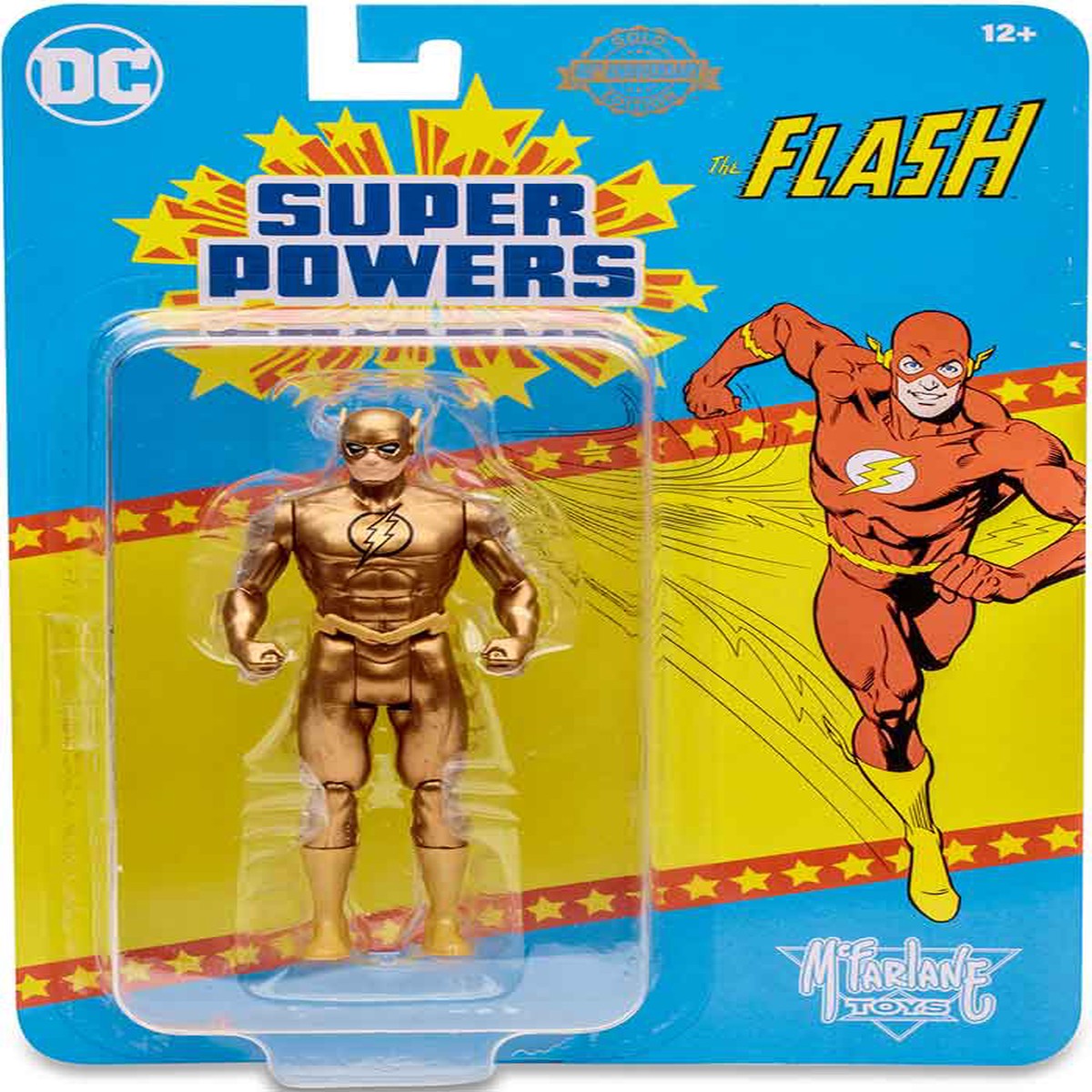 DC Super Powers 4 Inch Action Figure Wave 6 – The Flash Gold Variant