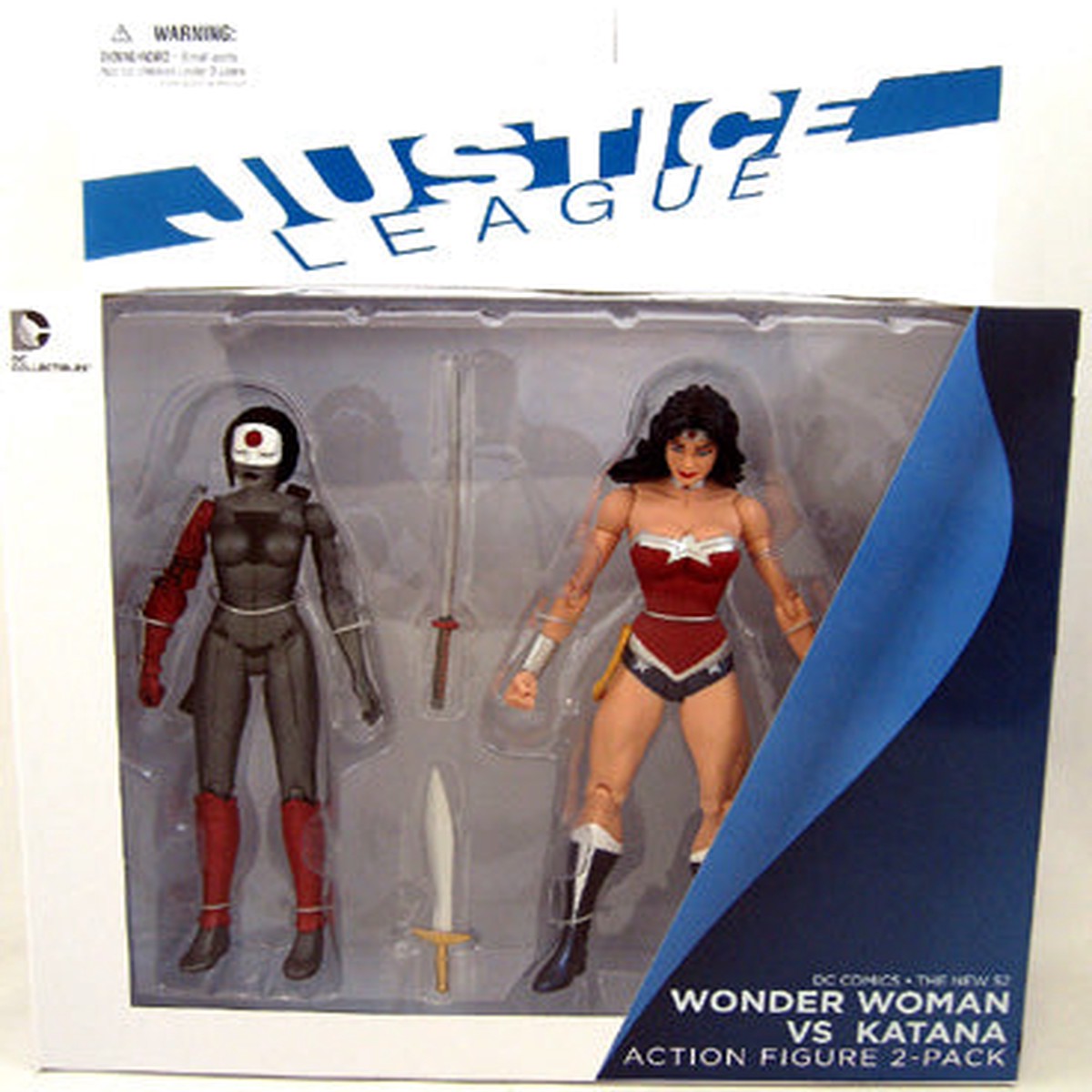 DC The New 52 6 Inch Action Figure 2-pack Series – Wonder Woman vs Katana