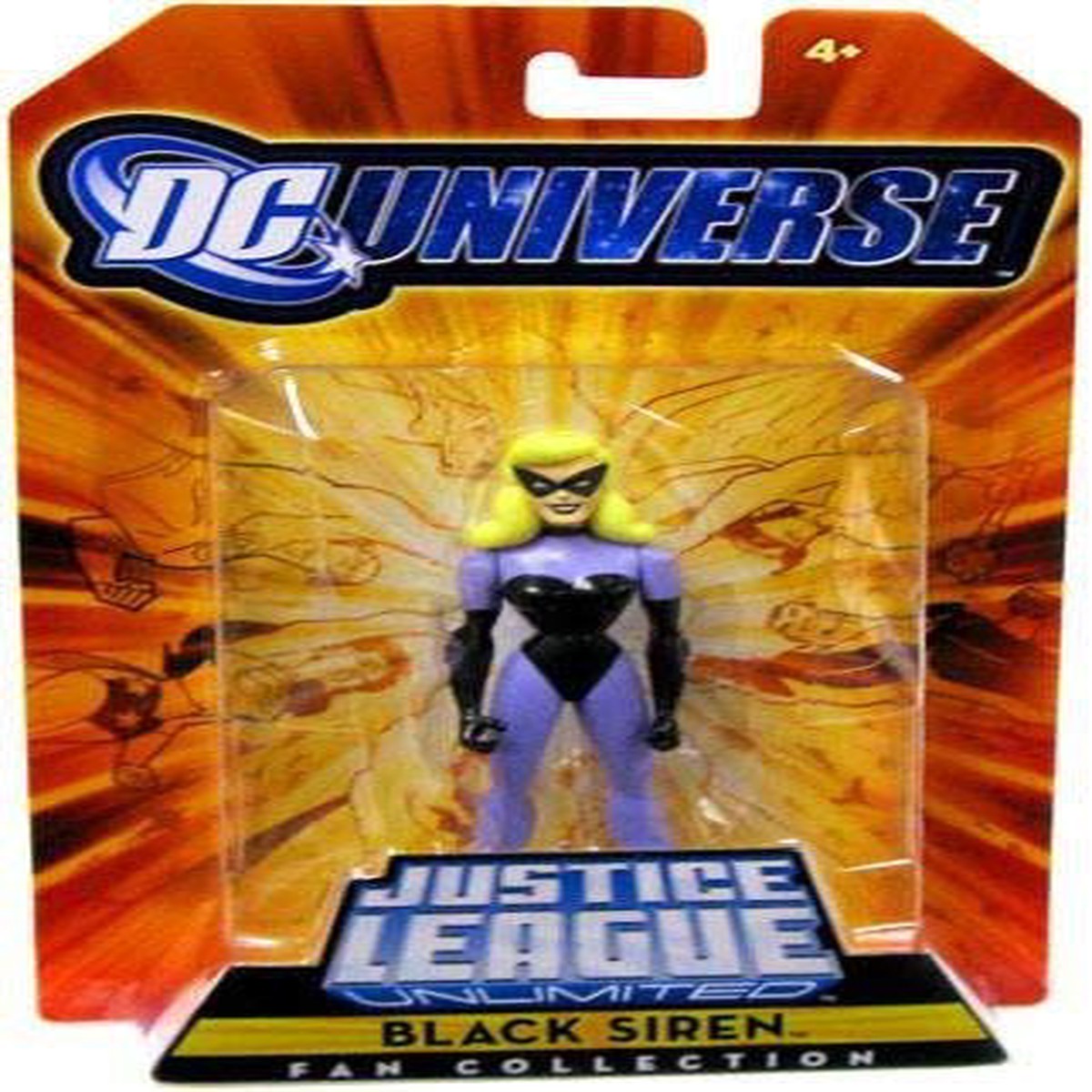 DC Universe Justice League Unlimited Fan Black Siren Action Figure