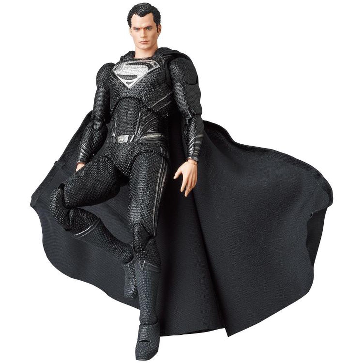 Mafex No. 174 Zack Snyder’s Justice League Superman (Black Suit) Action Figure Medicom