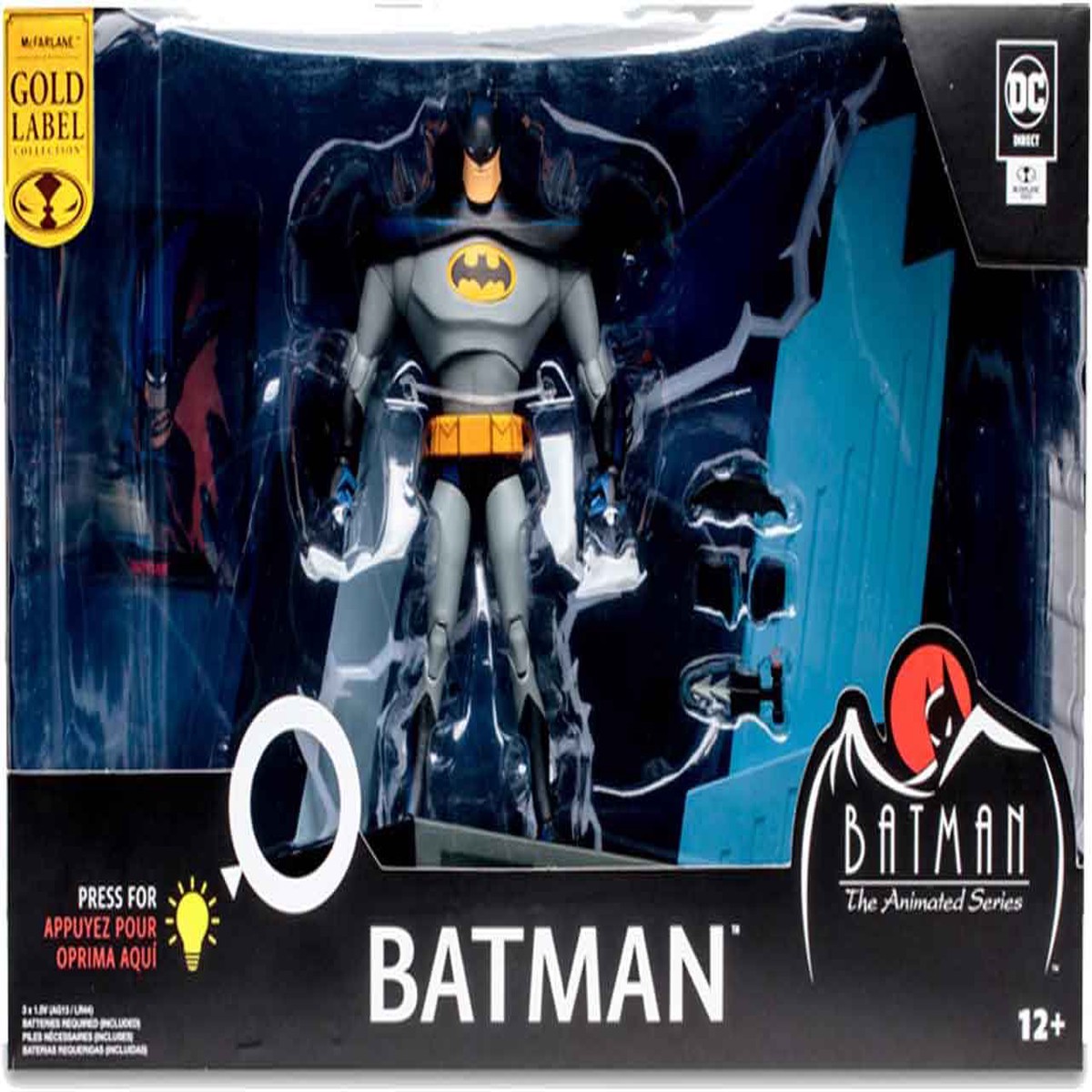 Batman The Animated Series 7 Inch Action Figure Box Set Exclusive – Batman Gold Label