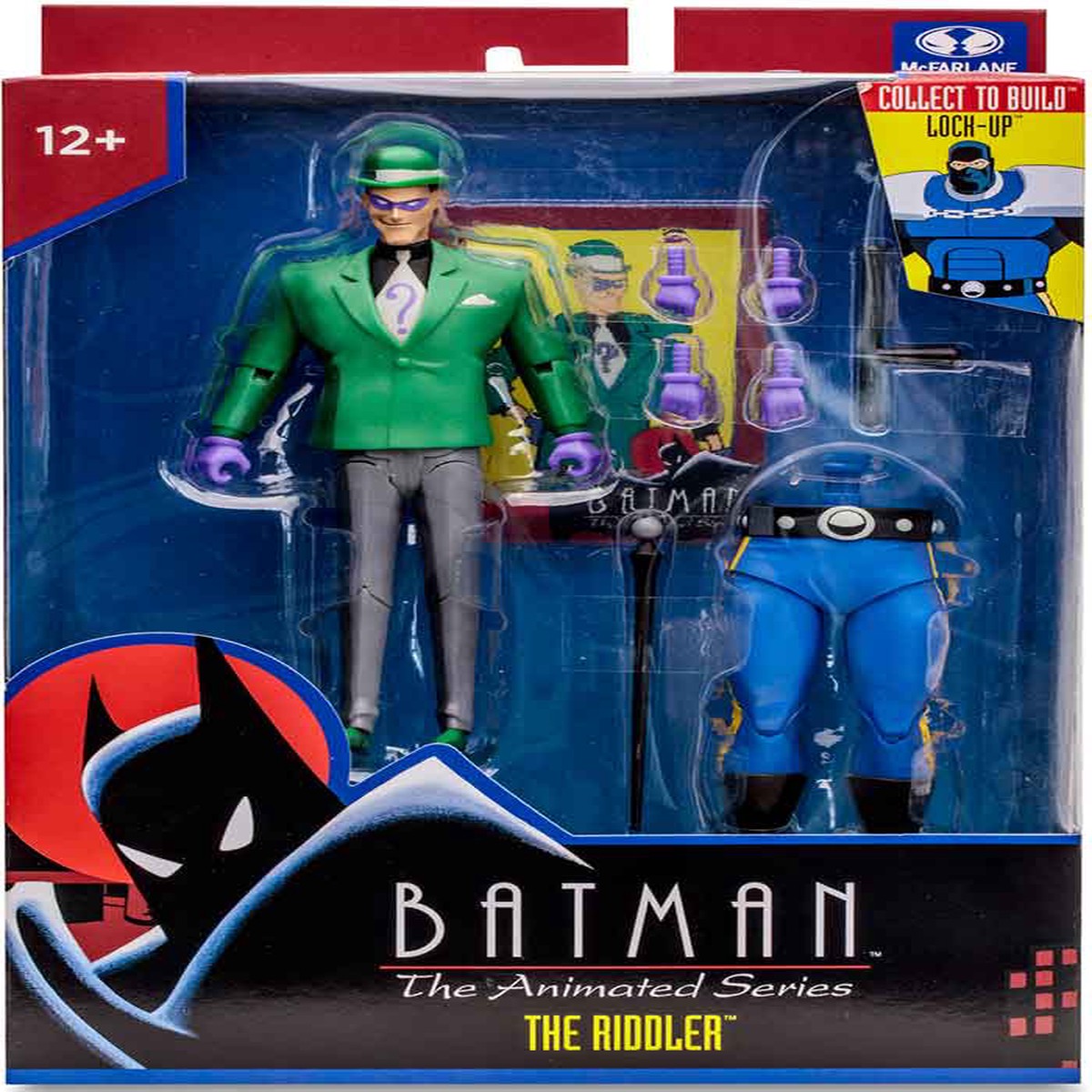DC Direct Batman The Animated Series 7 Inch Action Figure BAF Lock-Up – The Riddler