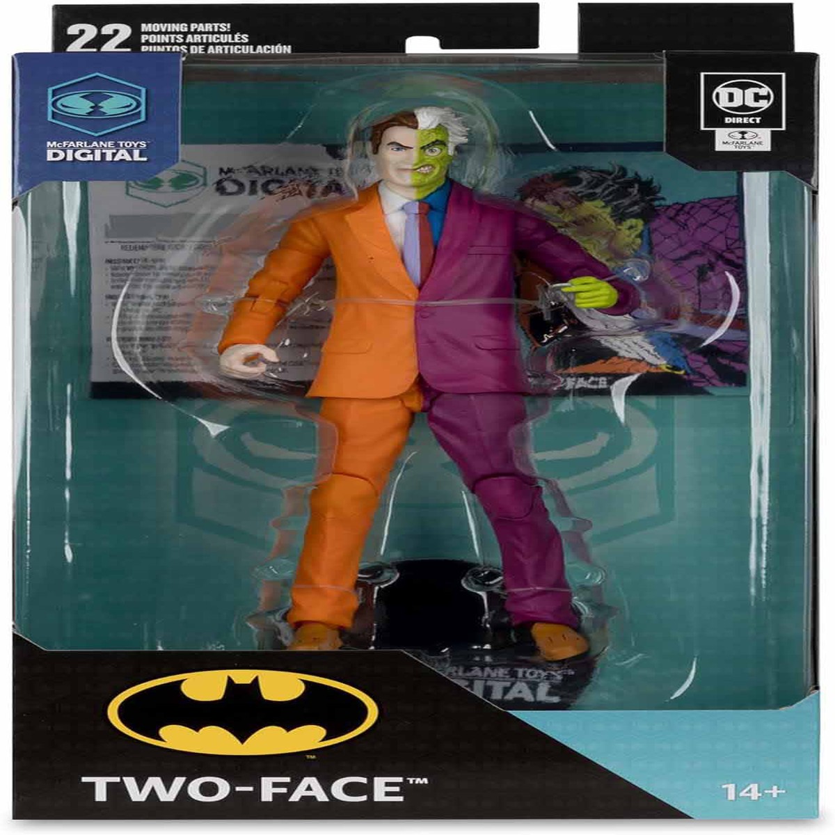 DC Direct Digital DC The Silver Age 7 Inch Action Figure – Two-Face