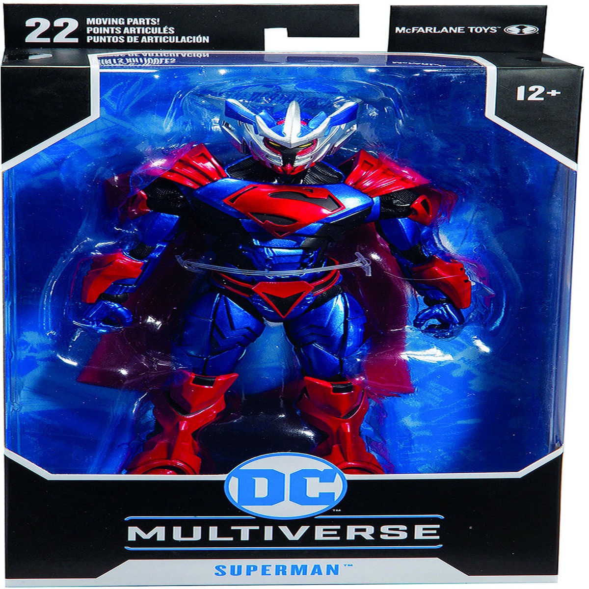 DC Multiverse 7 Inch Action Figure Comic Series – Superman Unchained Armor