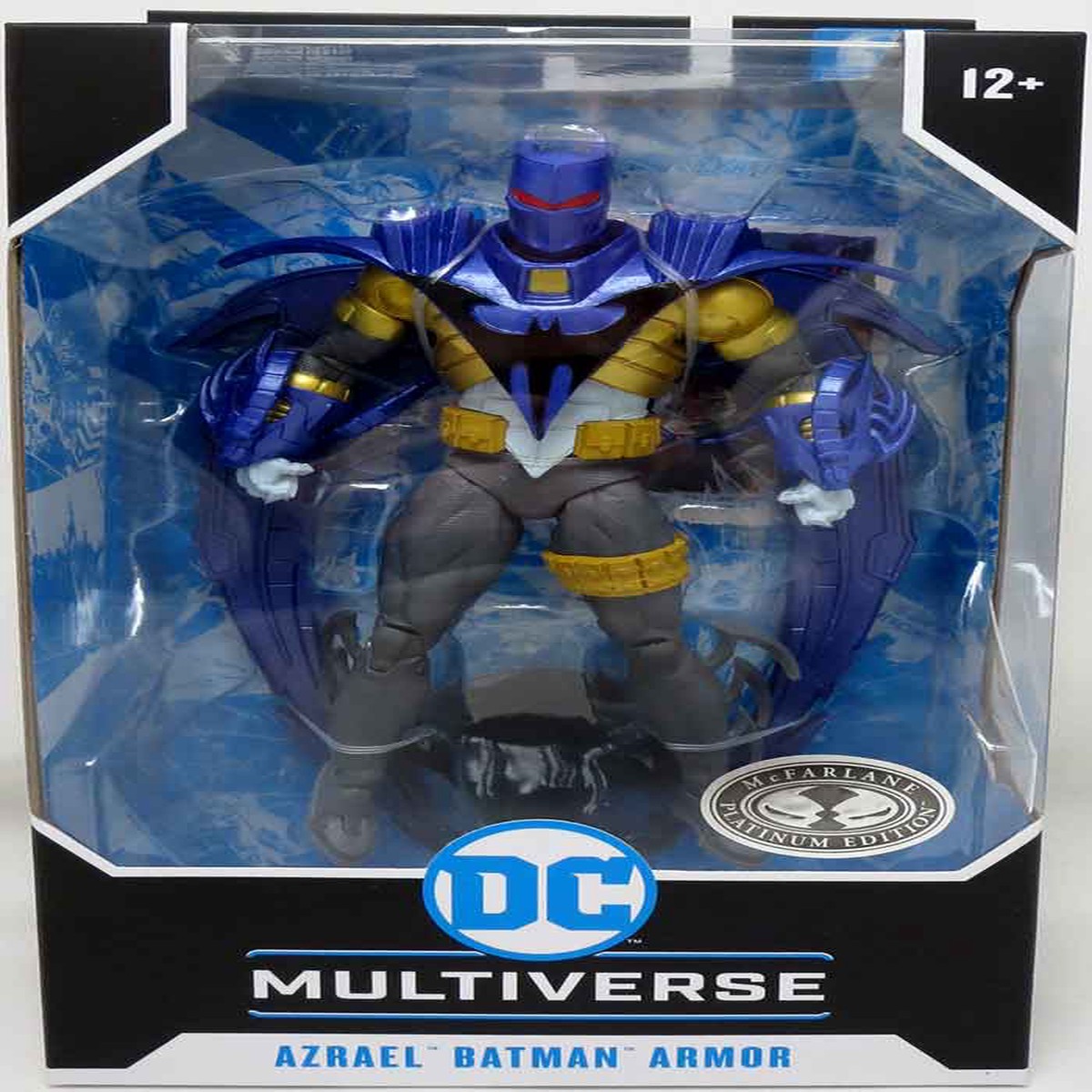 DC Multiverse Batman Knightsend 7 Inch Action Figure Exclusive – Azrael Batman Armor Platinum