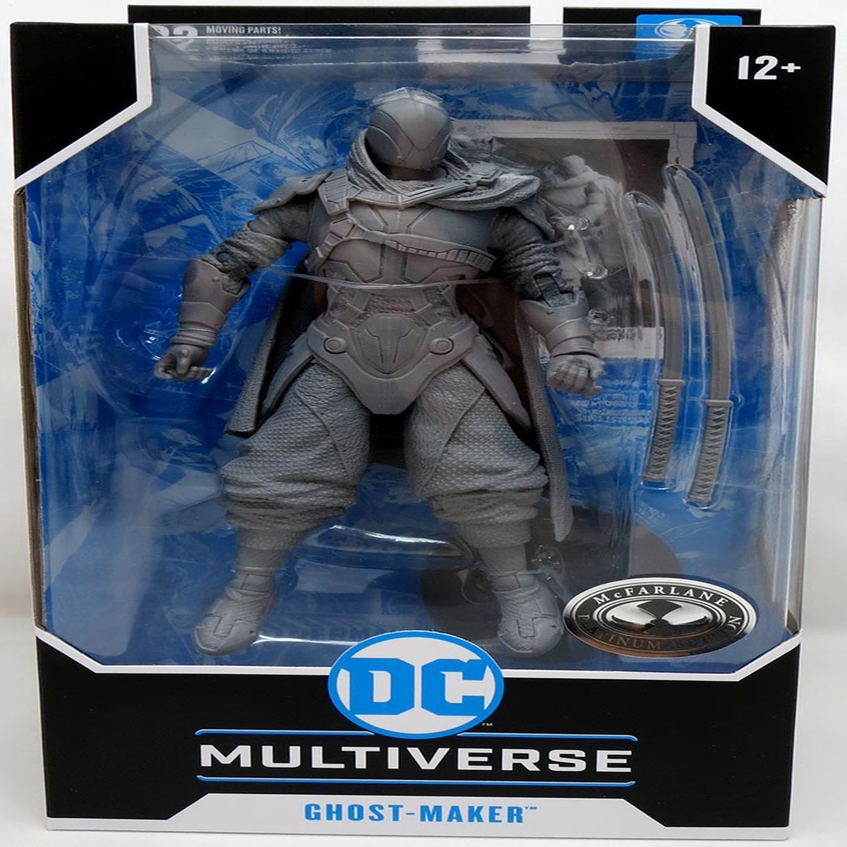 DC Multiverse Comic 7 Inch Action Figure – Ghost Maker Artist Proof Platinum