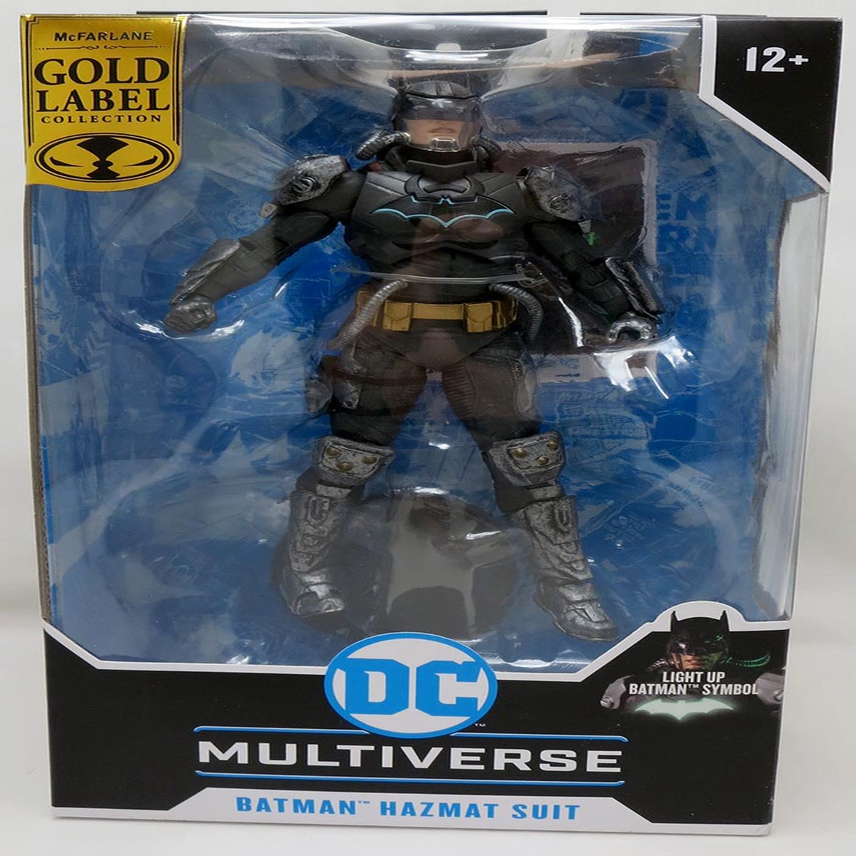 DC Multiverse Comic Series 7 Inch Action Figure Exclusive – Batman Hazmat Suit Gold Label