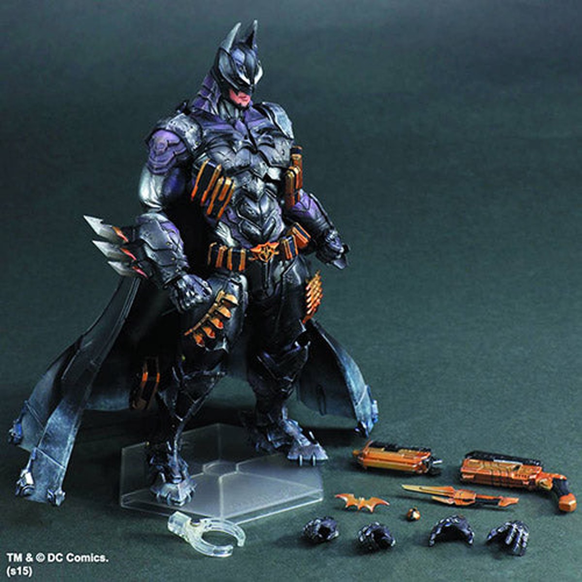 DC Comics Variant 8 Inch Action Figure Play Arts Kai – Armored Batman (Shelf Wear Packaging)