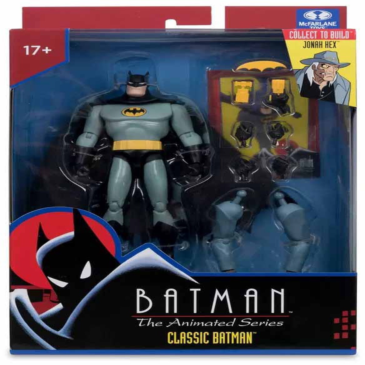 DC Direct Batman The Animated Series 6 Inch Action Figure BAF Jonah Hex Exclusive – Classic Batman (Sub-Standard Packaging)