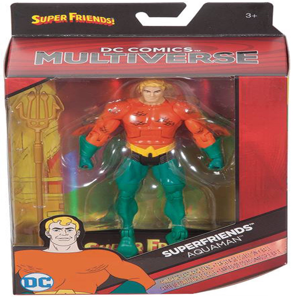 DC Multiverse 6 Inch Action Figure Superfriends Series – Superfriends Aquaman