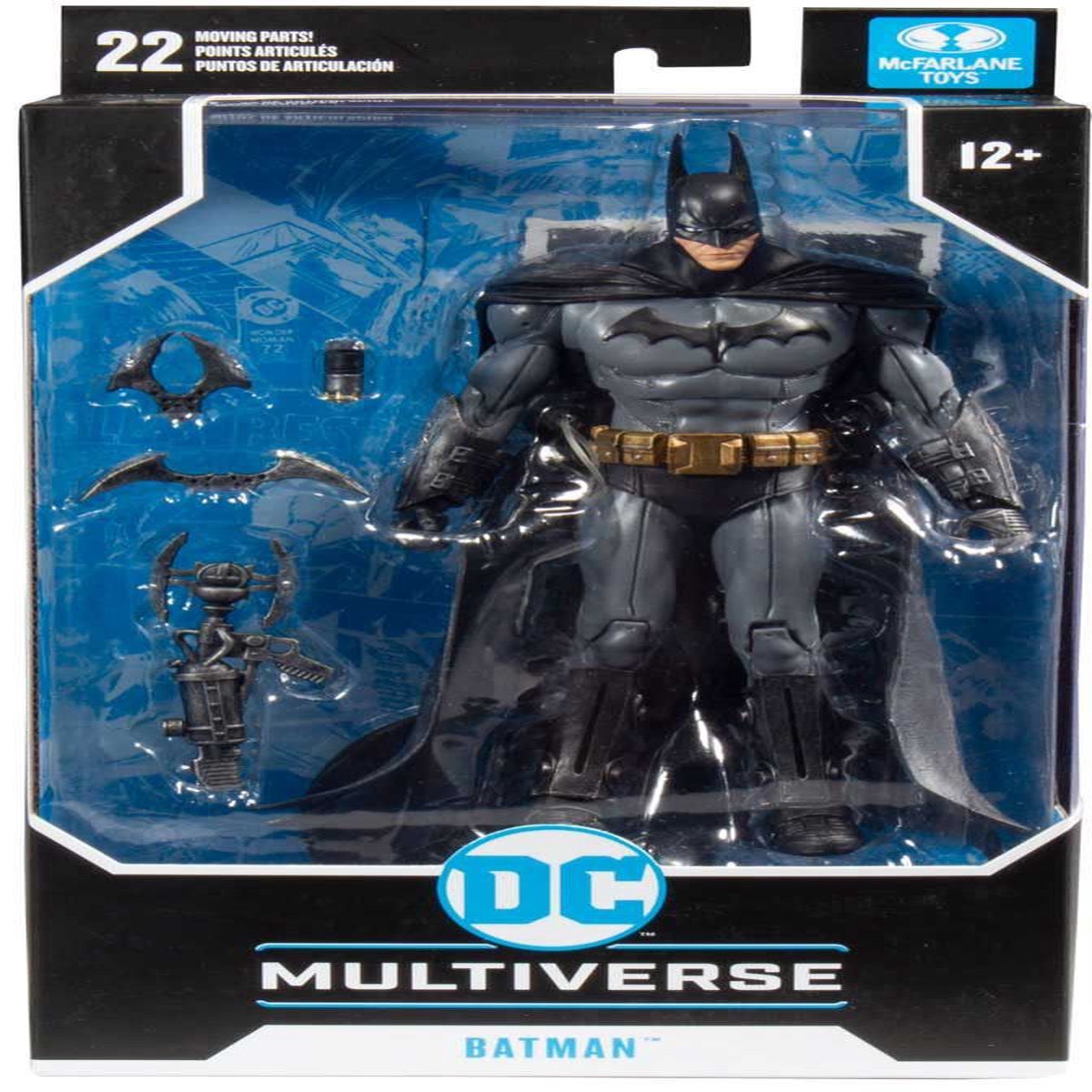 DC Multiverse 7 Inch Action Figure Gaming Series Arkham Asylum – Arkham Batman