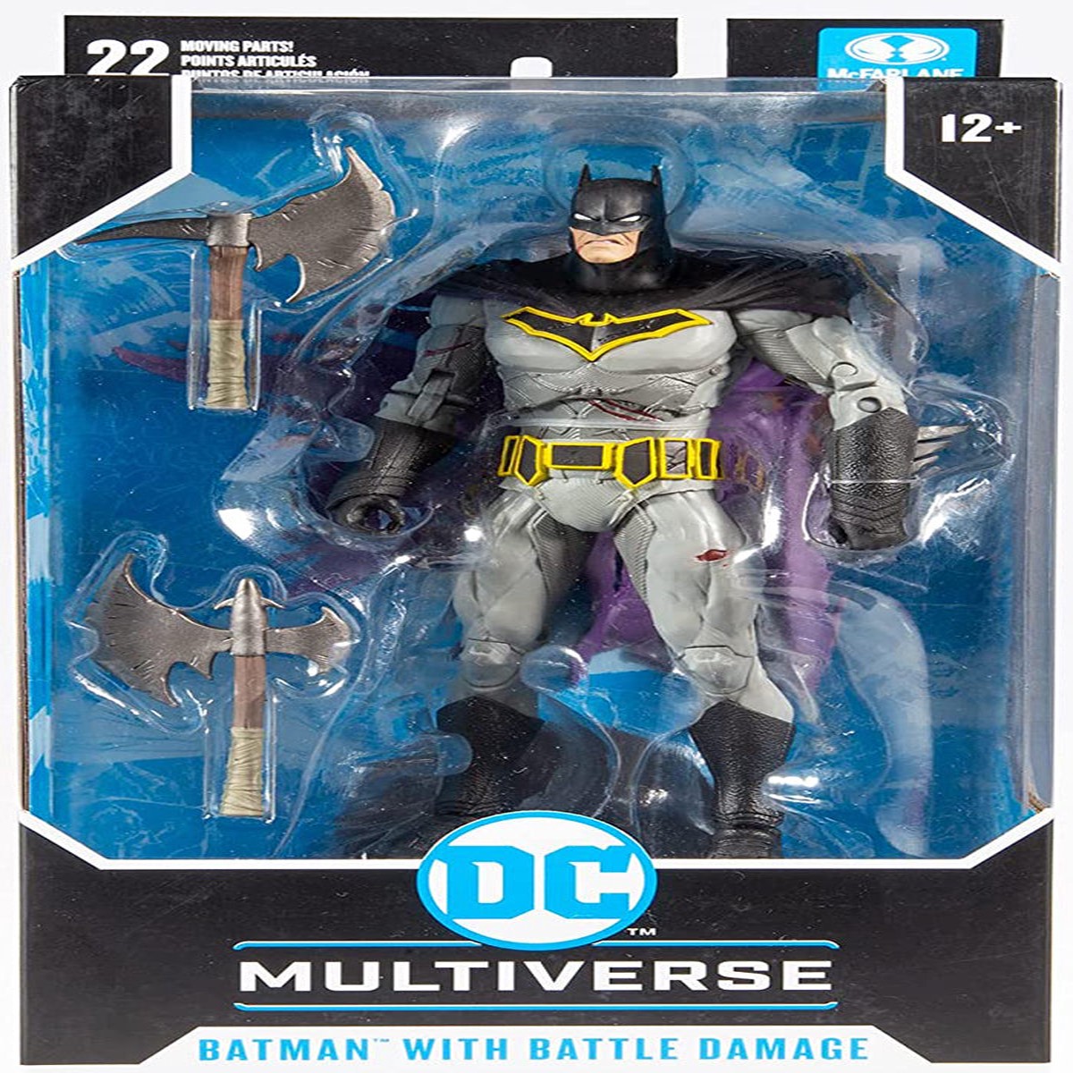 DC Multiverse 7 Inch Action Figure Wave 5 – Batman With Battle Damage