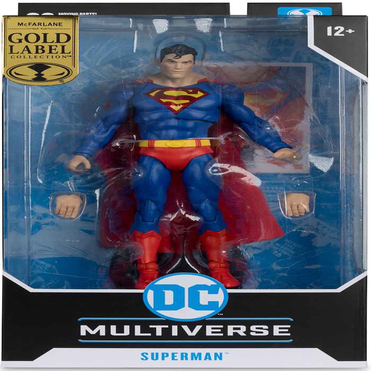 DC Multiverse Action Comics 7 Inch Action Figure Exclusive – Superman Gold Label