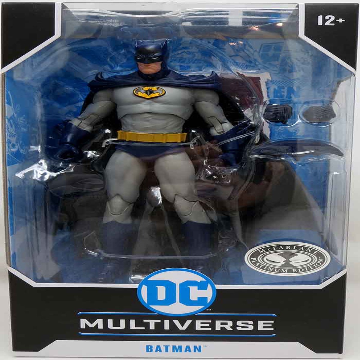 DC Multiverse Batman Spawn 1996 7 Inch Action Figure Exclusive – Batman Platinum