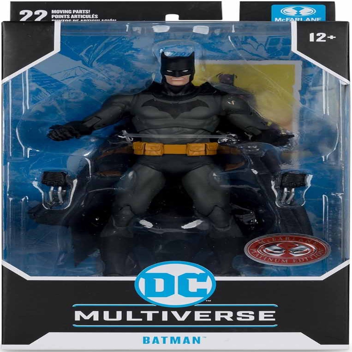 DC Multiverse Batman The Cowardly Lot 7 Inch Action Figure Exclusive – Batman Red Platinum
