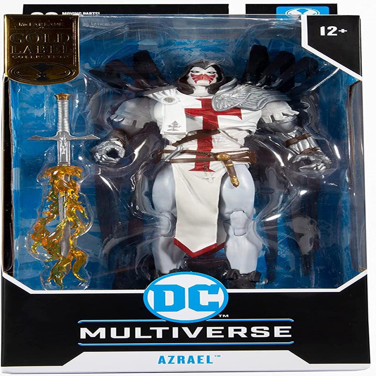 DC Multiverse Comic Series 7 Inch Action Figure Exclusive – Azrael Suit Of Sorrows Gold Label