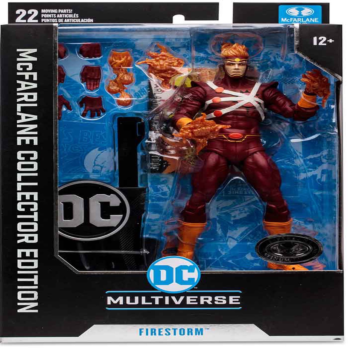 DC Multiverse Crisis On Infinite Earth 7 Inch Action Figure Collector Edition Exclusive – Firestorm Platinum