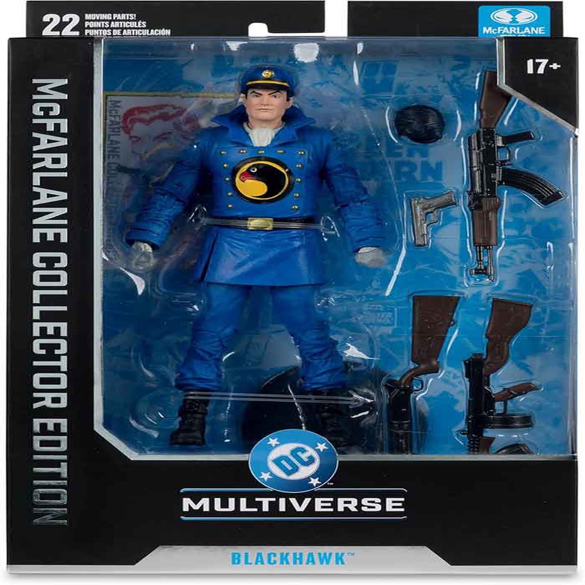 DC Multiverse DC Classic 7 Inch Action Figure Collector Edition – Blackhawk Blue Suit