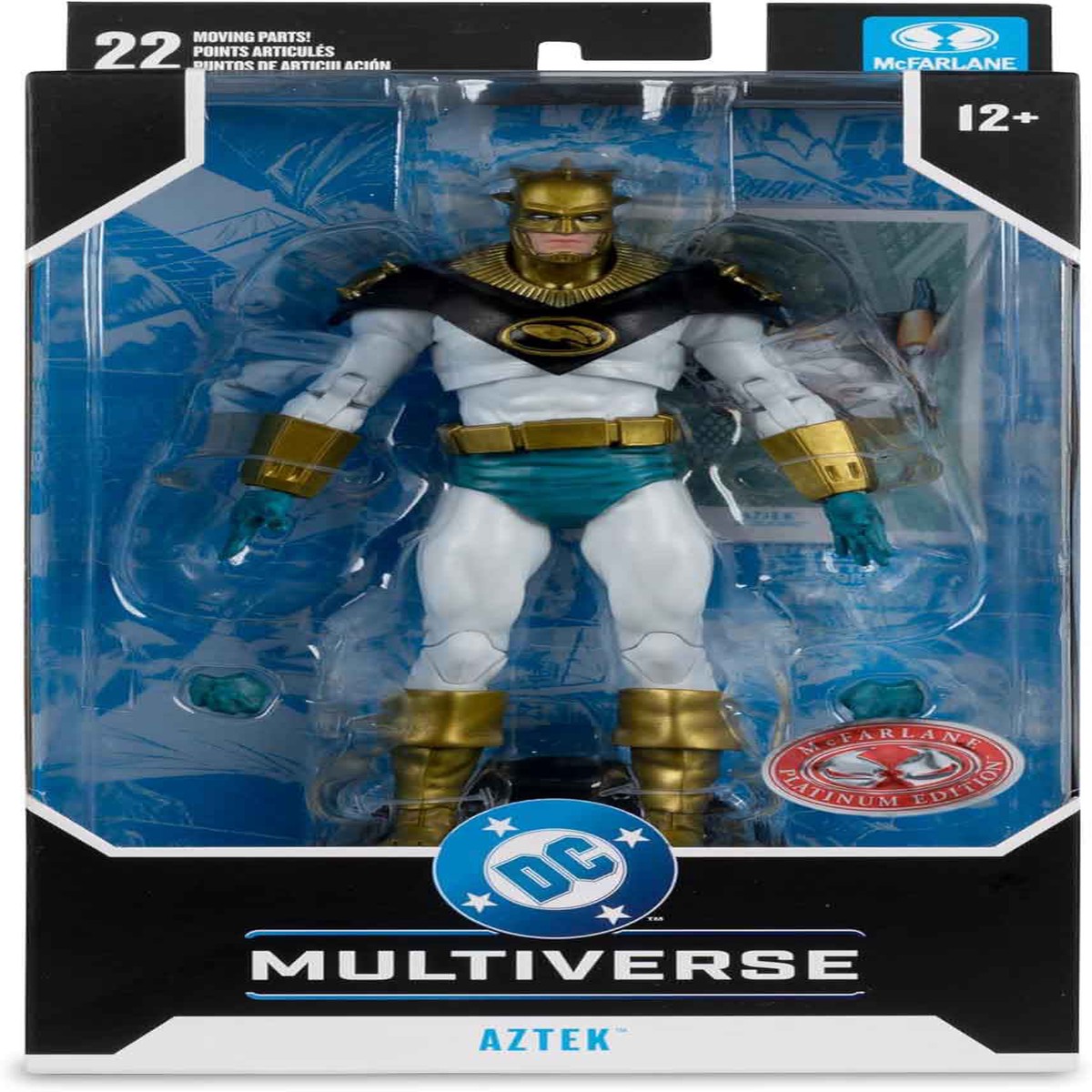 DC Multiverse Death of the Family 7 Inch Action Figure Exclusive – Aztek Red Platinum